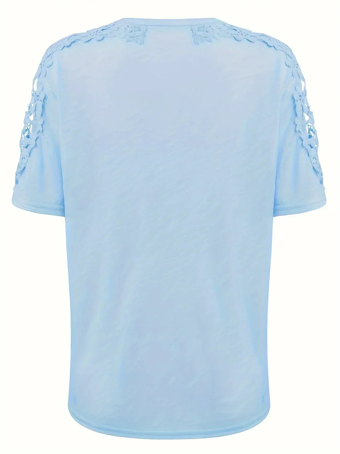 Ylfrun | Elegant Sommer Kortærmet T-shirt Med Lange Ærmer