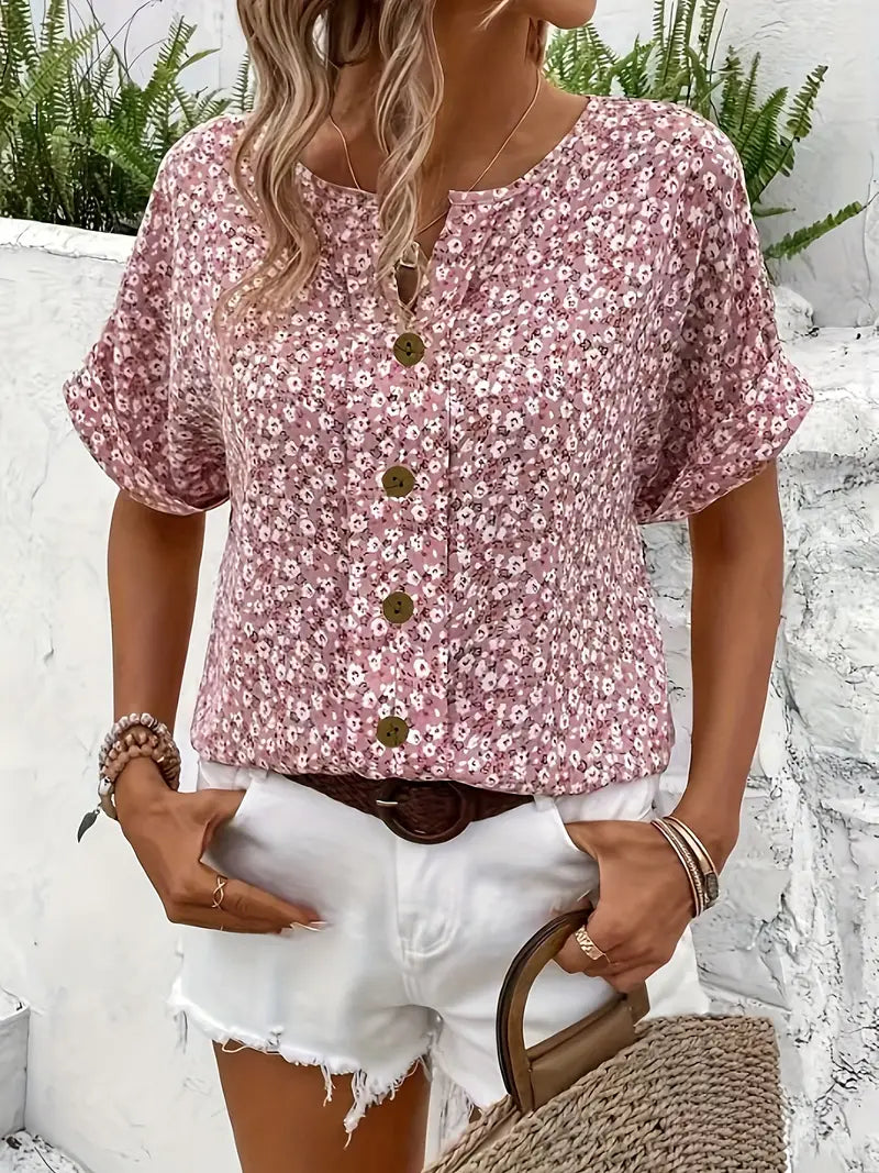 Ylina | Blomstret Sommertop