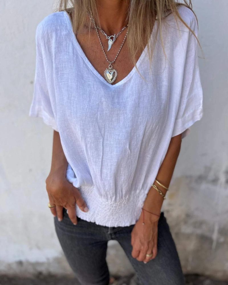 Karine | Løs bluse