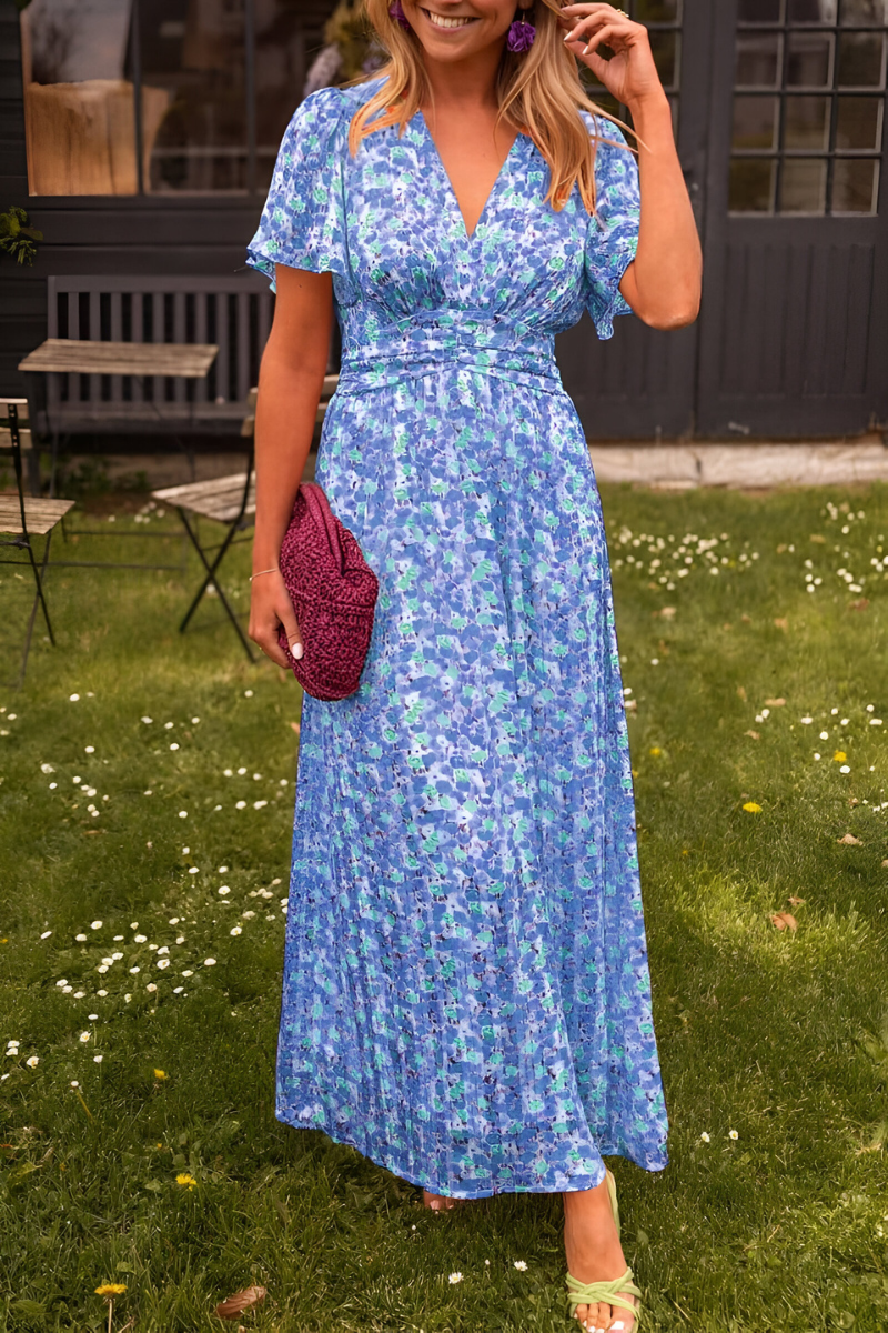 Malou | Maximekko med V-udskæring