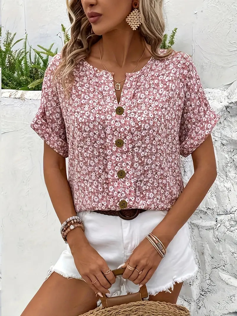 Ylina | Blomstret Sommertop