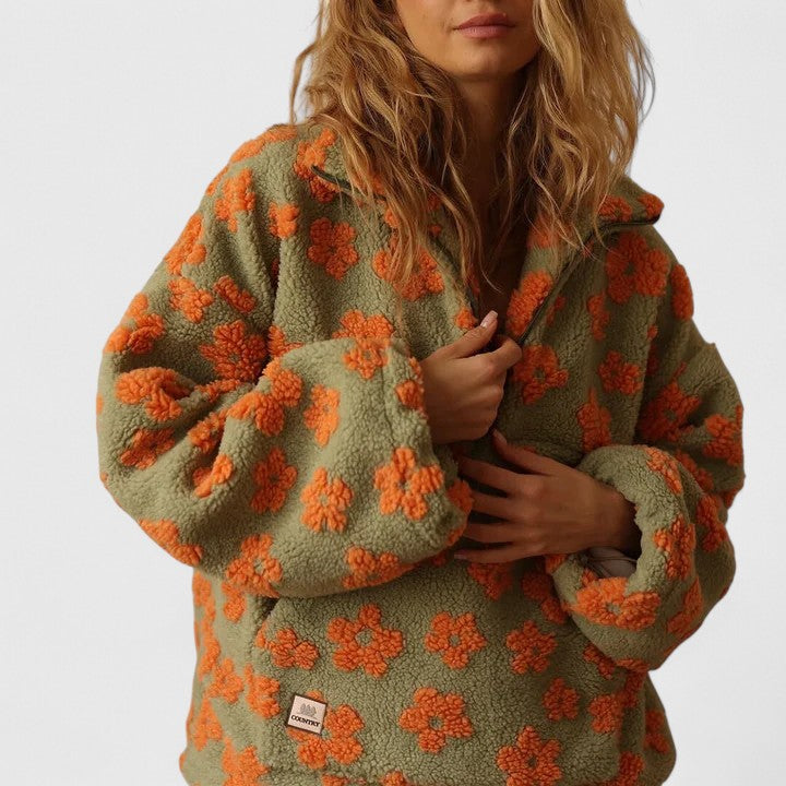 Ragnleif | Farverig Strik Sweater