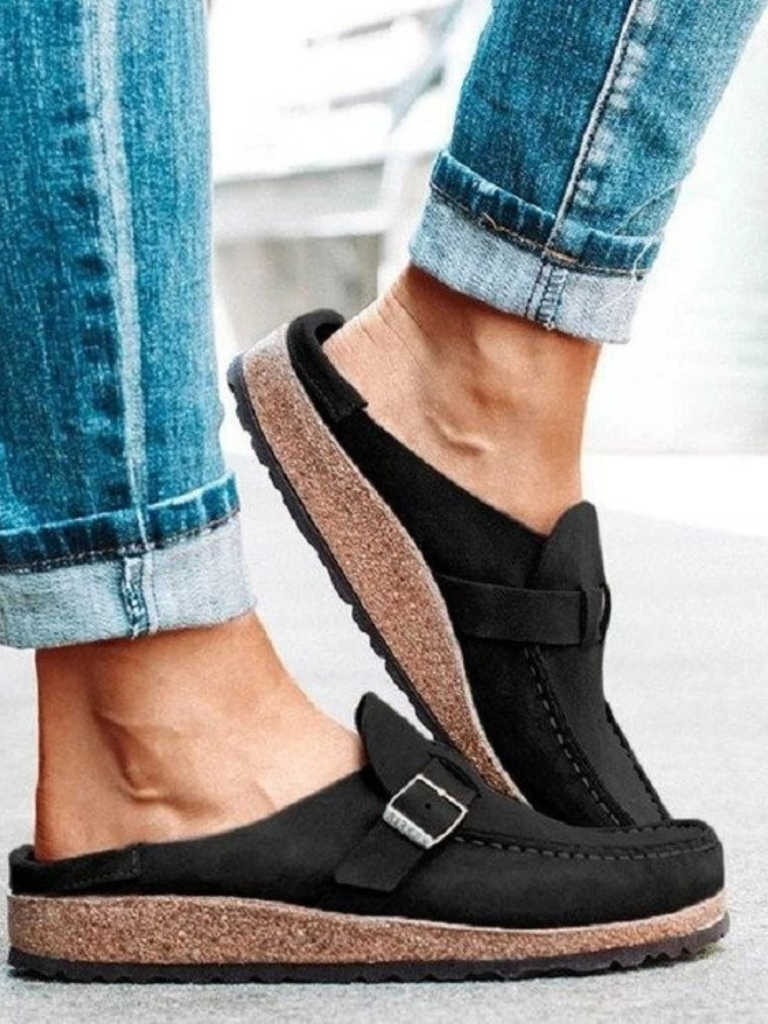 Åse | Loafers med Spænderem