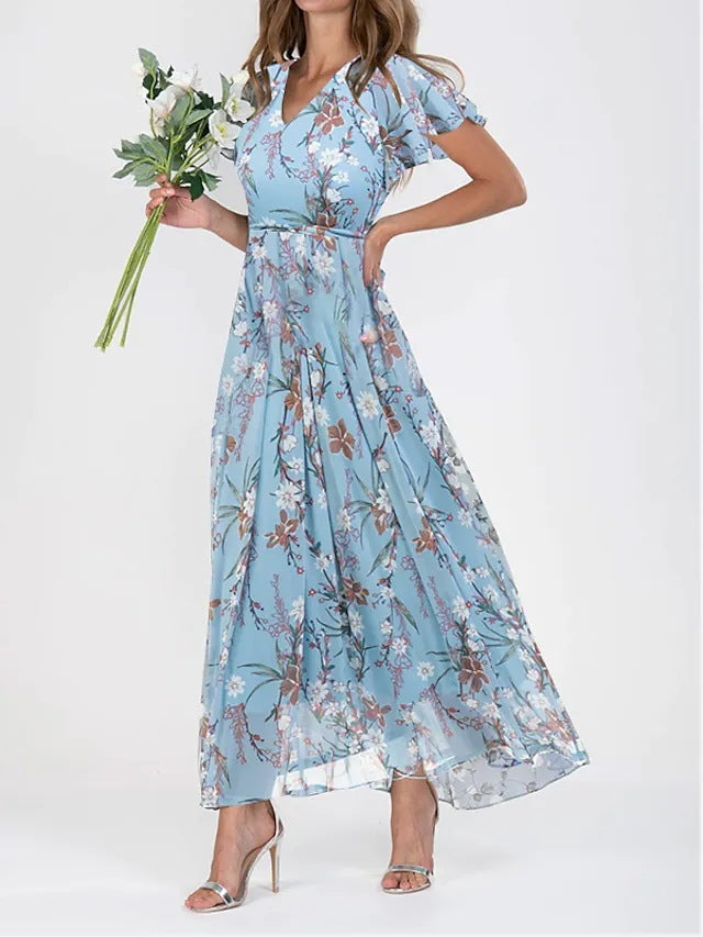 Aila-Maria | Elegant Mellemlang Kjole