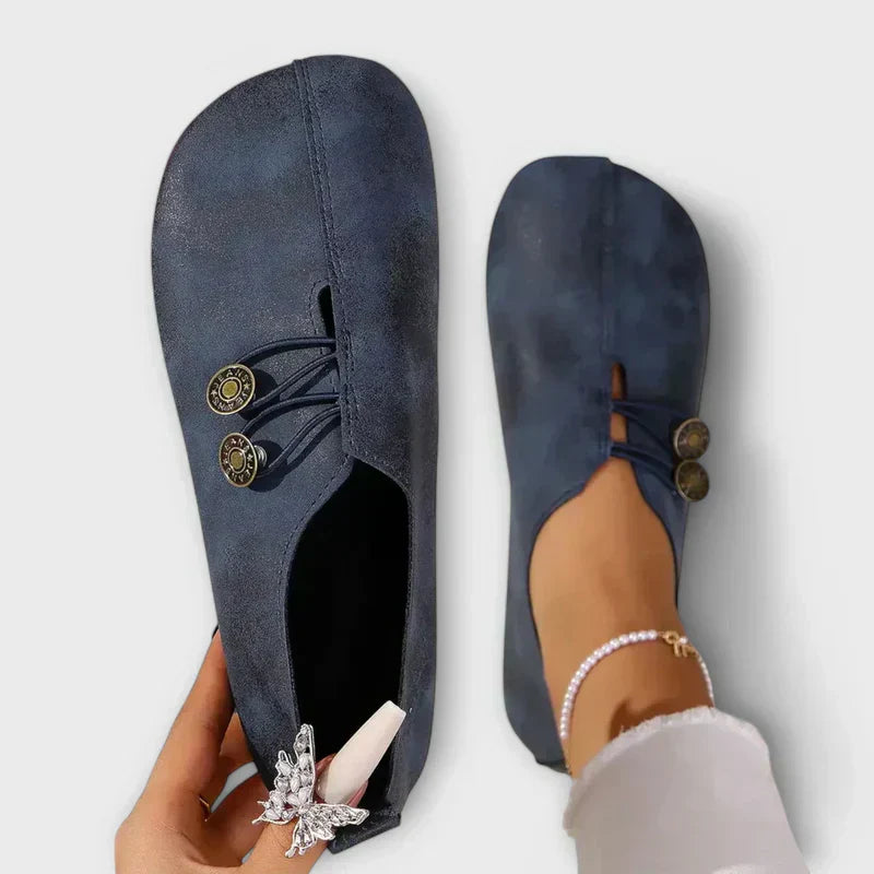 Aliisa | Bløde Ruskindsloafers