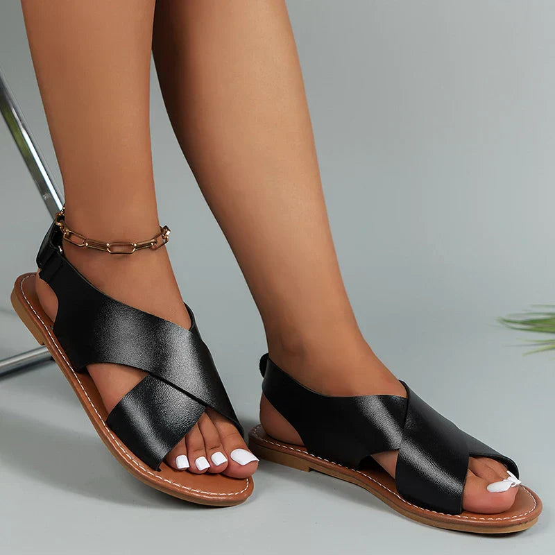 Isabella | Krydsremme Sommersandaler