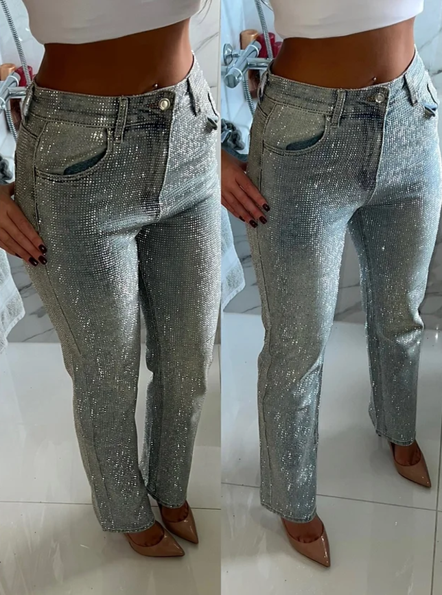 Quitterie - Glitrende og stilfulde jeans