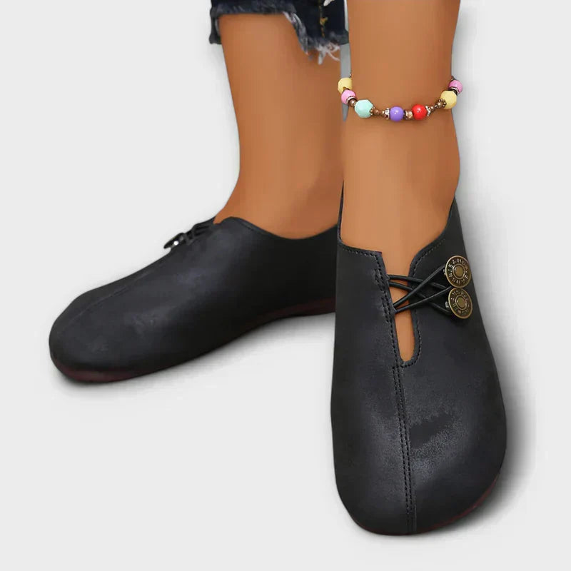 Aliisa | Bløde Ruskindsloafers