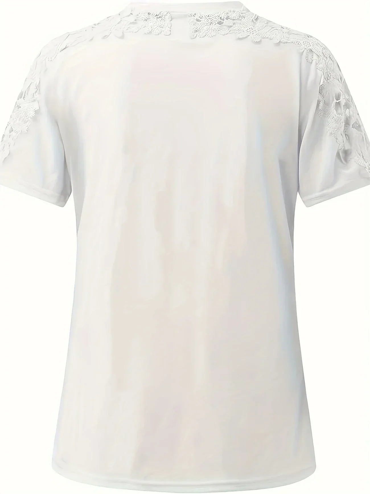 Ylfrun | Elegant Sommer Kortærmet T-shirt Med Lange Ærmer