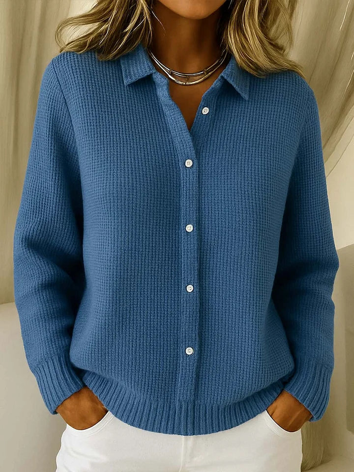 Karen | Blød Cardigan med Knapper