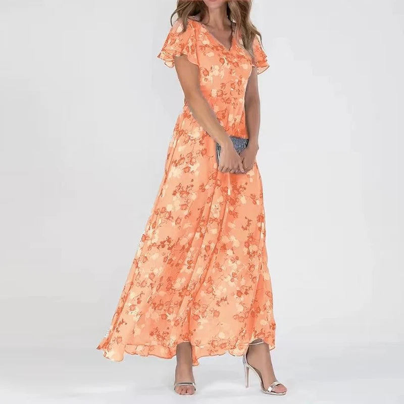 Aila-Maria | Elegant Mellemlang Kjole