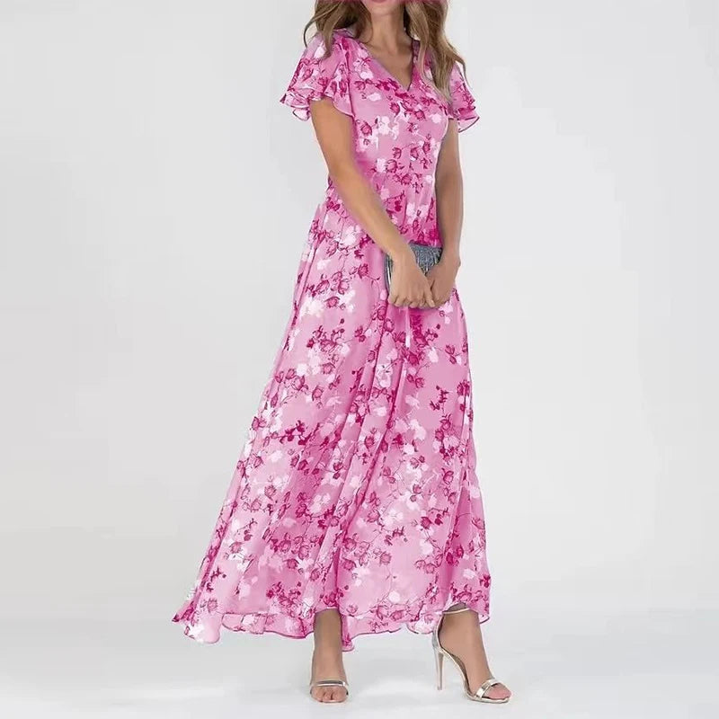 Aila-Maria | Elegant Mellemlang Kjole