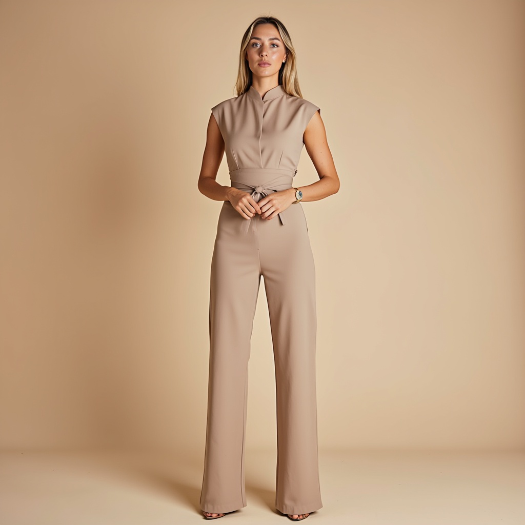 Vivienne | Ærmeløs Jumpsuit