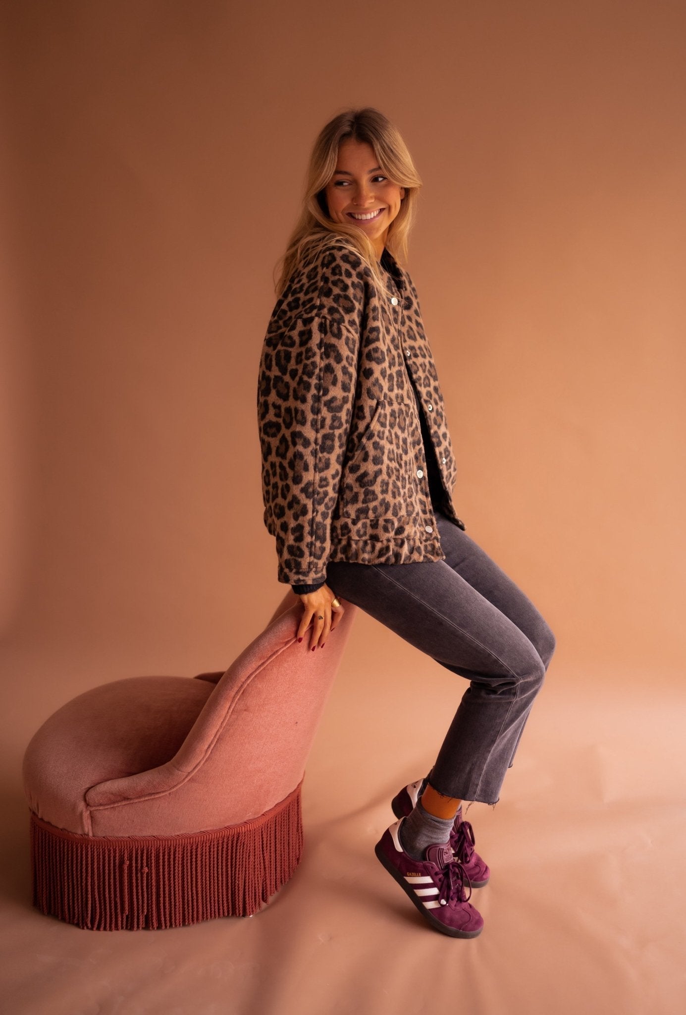 Cecilia | Trendy Leopardjakke