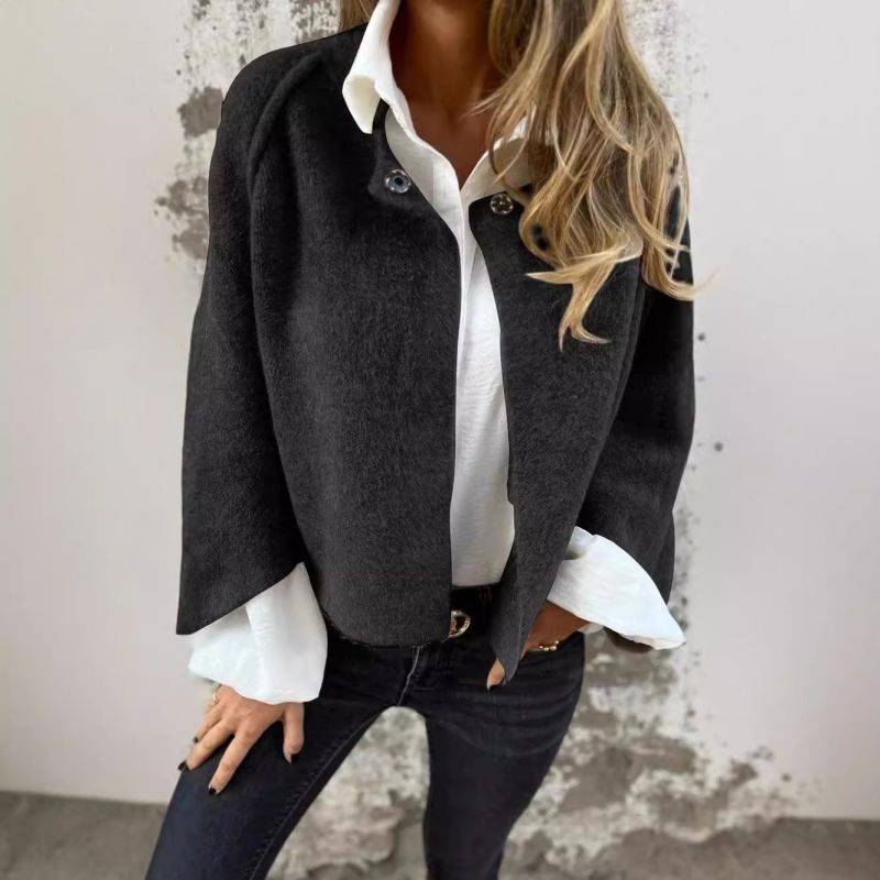 Tova | Kort jakke med elegante udvidede ærmer