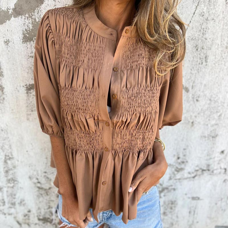 Veera | Elegant Ibiza-stil skjorte