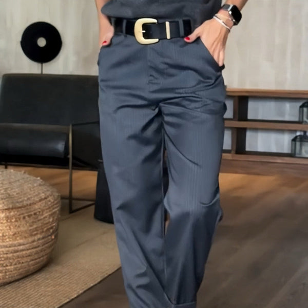 Caprice - Stilfulde stribede bukser