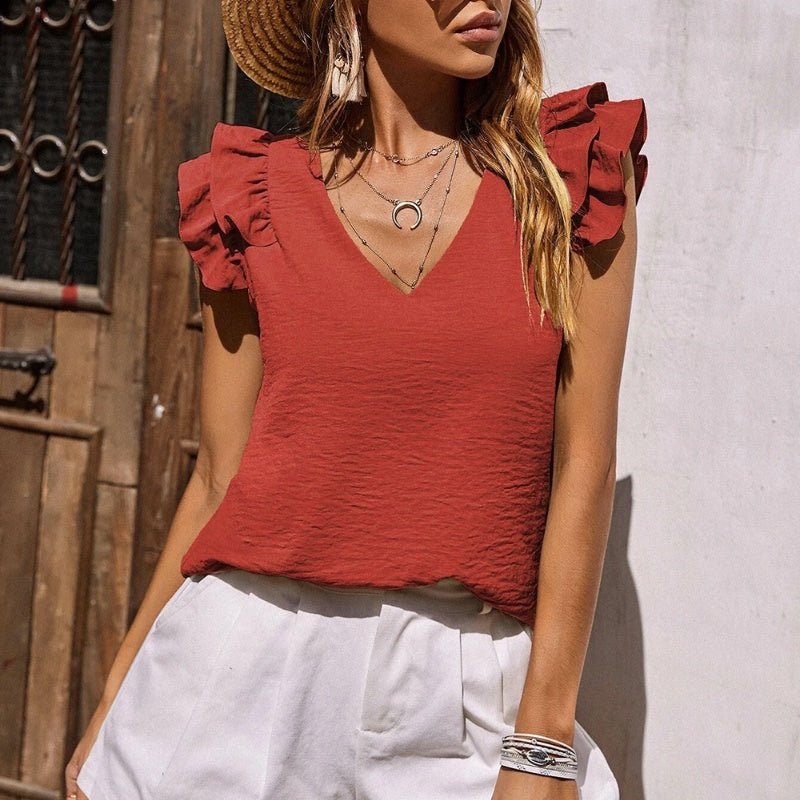 Iris | V-hals Top