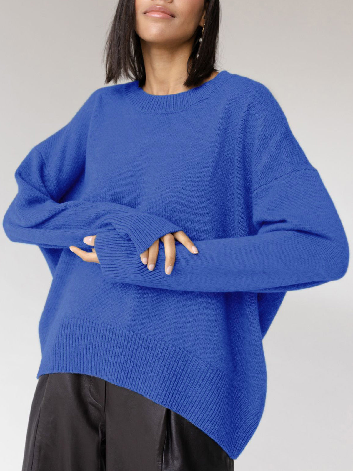 Ragnelv | Klassisk Sweater med Ribkant