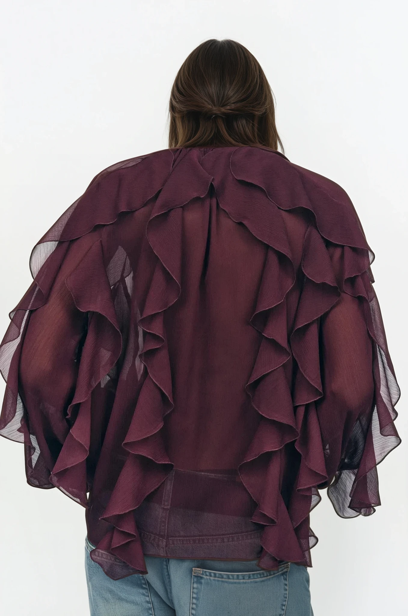 Mélanie | Pure Desire - Bluse med volanter