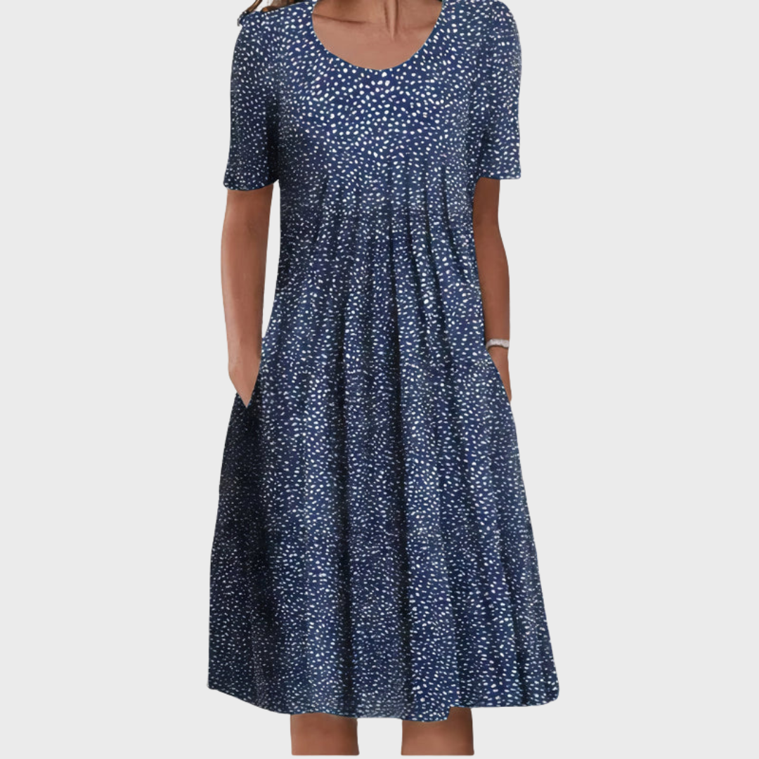 Elli – Sommerkjole med blomsterprint