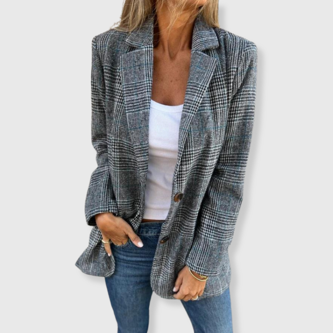 Karen | Elegant Blazer med Tern