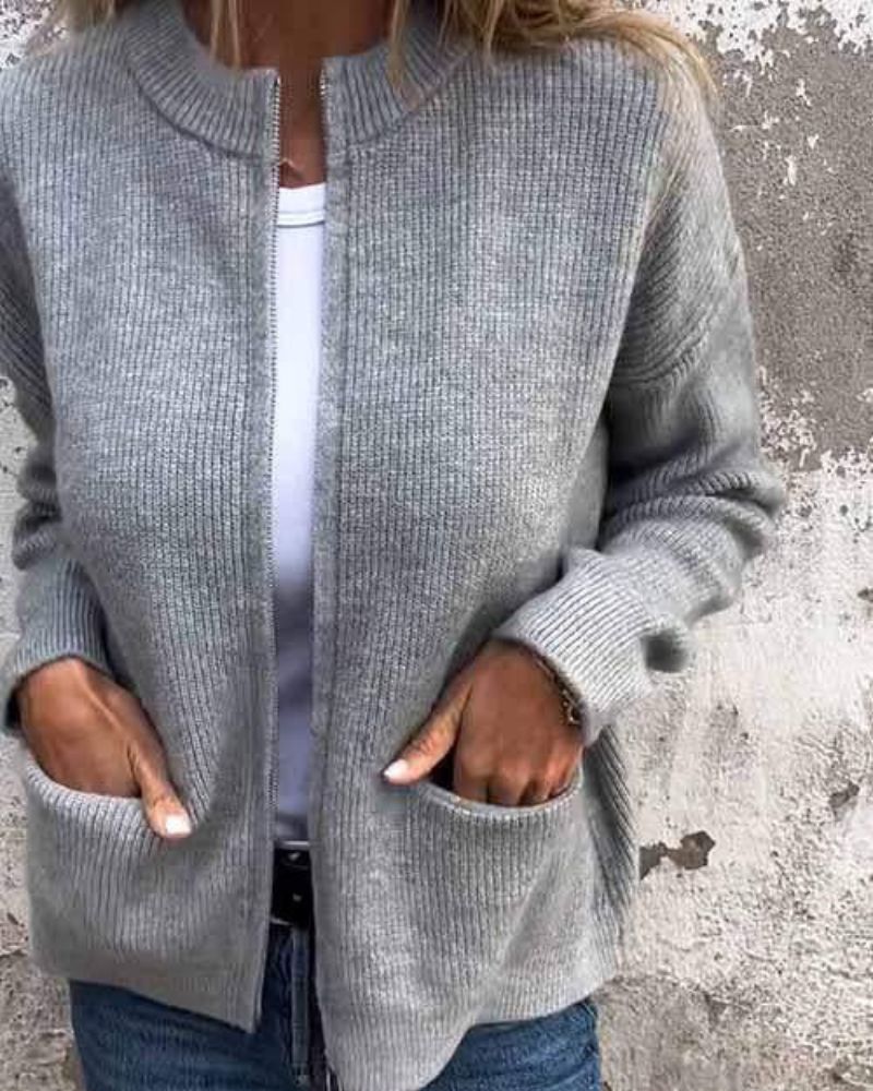 Aria | Cotton Strikket Cardigan