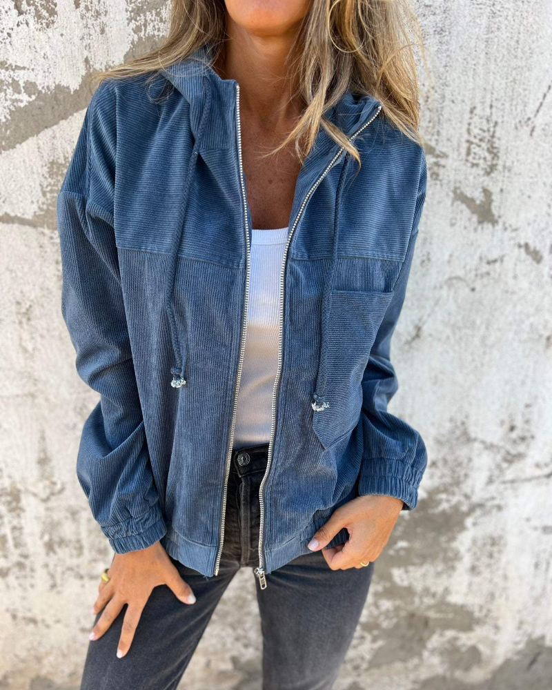 Cynthia | Hætte Zip Jakke