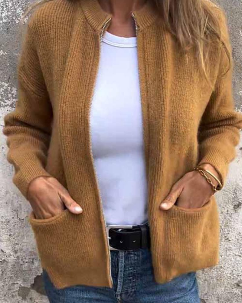 Aria | Cotton Strikket Cardigan