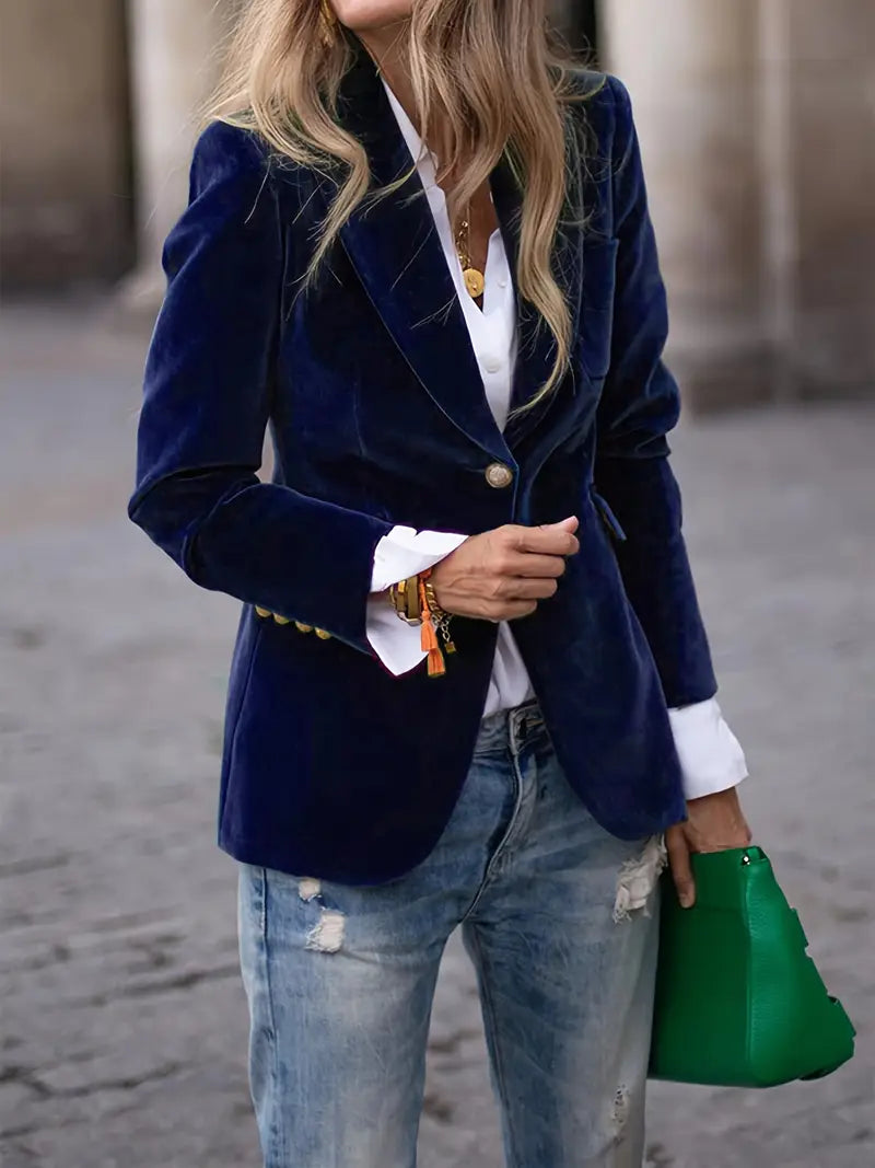 Kirsten | Elegant Velurjakke