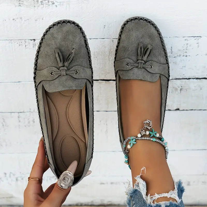 Rosa | Loafers med Kvast