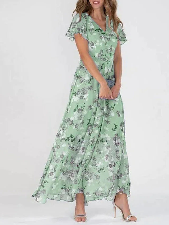 Aila-Maria | Elegant Mellemlang Kjole