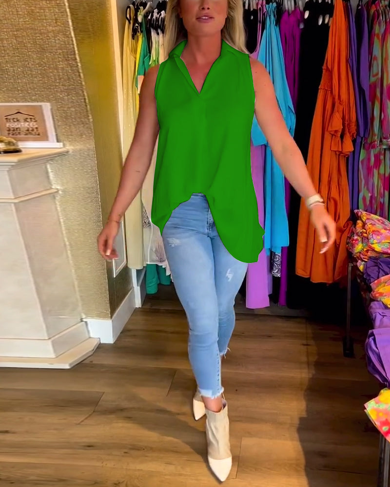 Anke | Off-shoulder bluse med flæser og revers