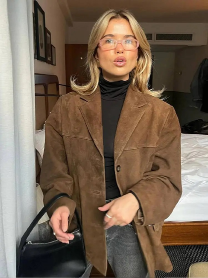 Ragnvéa | Oversize Brun Blazer