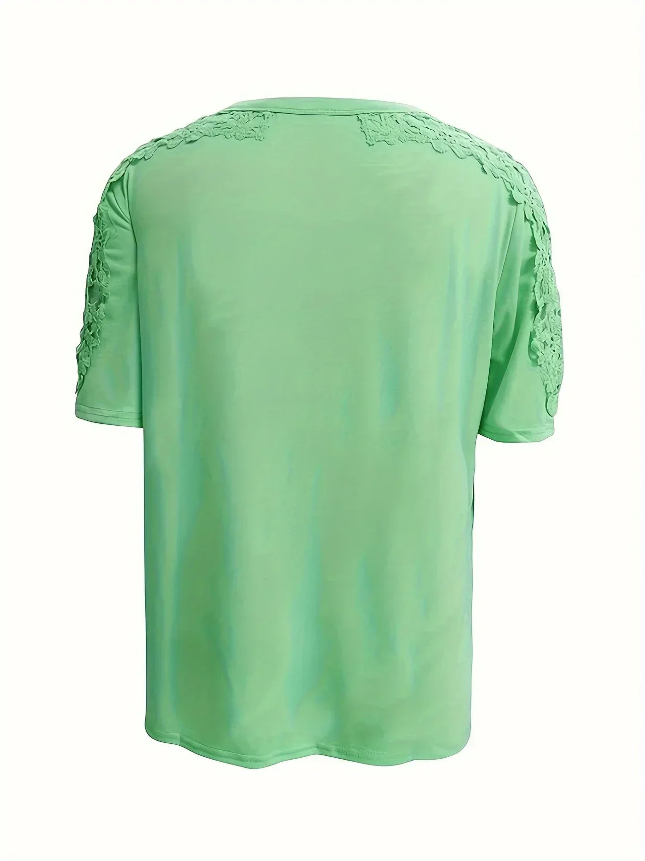 Ylfrun | Elegant Sommer Kortærmet T-shirt Med Lange Ærmer