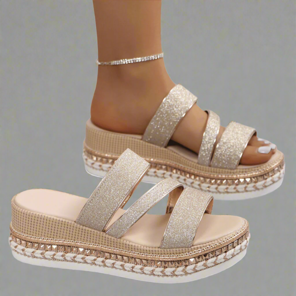Helga | Premium Komfort Kile Sandaler