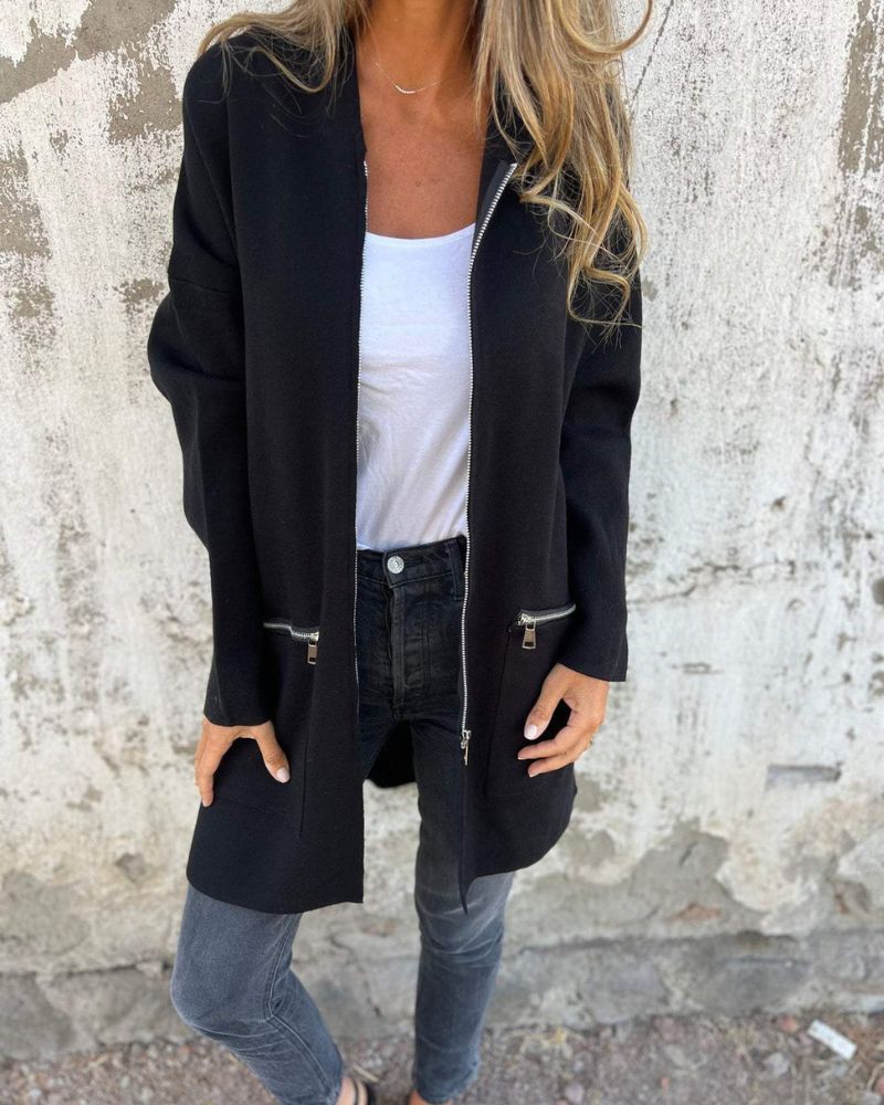 Quinn | Langærmet Cardigan