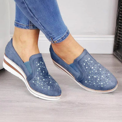 Bergny | Elegante Kilehæl Sneakers