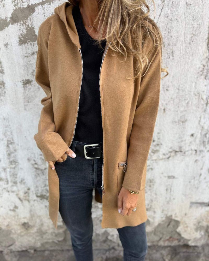 Quinn | Langærmet Cardigan