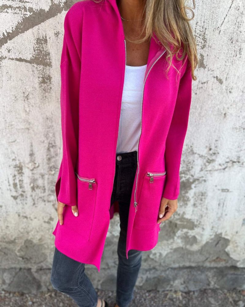 Quinn | Langærmet Cardigan