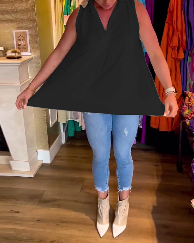 Anke | Off-shoulder bluse med flæser og revers