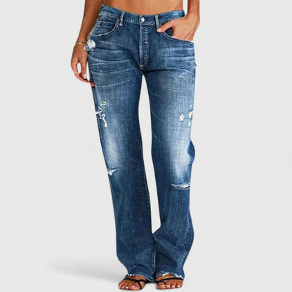 Turid | Elegante Jeans i Slank Pasform