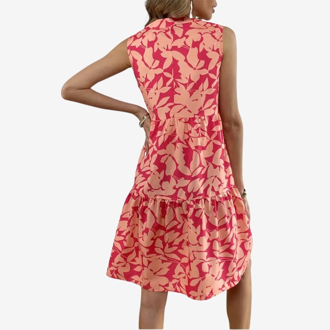 Anine | Midi Udsvinget Blomstret