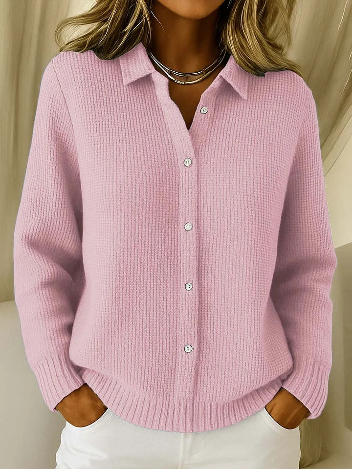 Karen | Blød Cardigan med Knapper