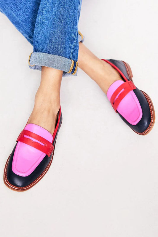 Vigga | Loafers med Farveblok