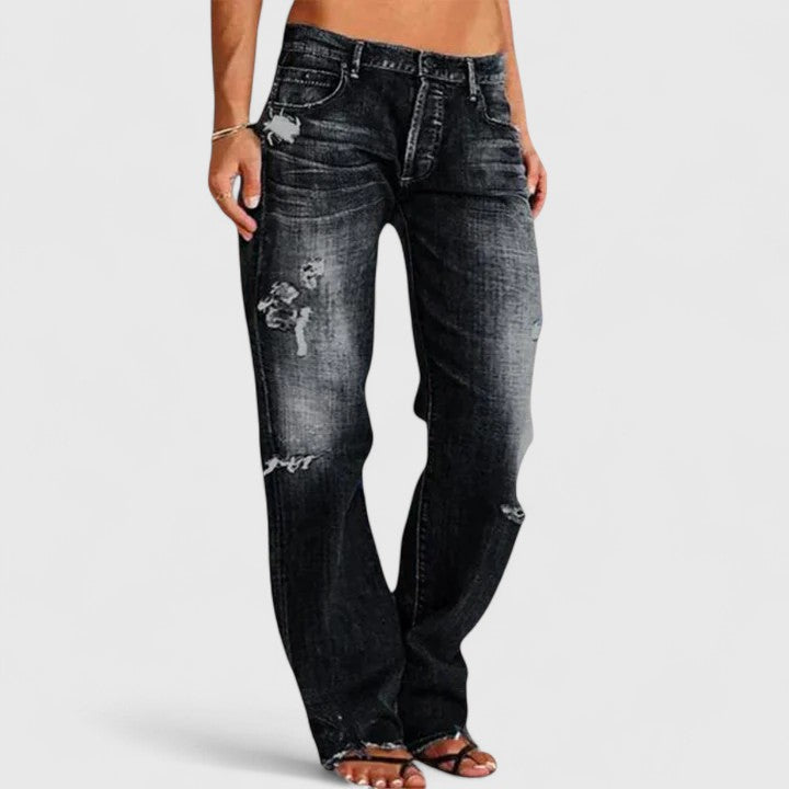 Turid | Elegante Jeans i Slank Pasform