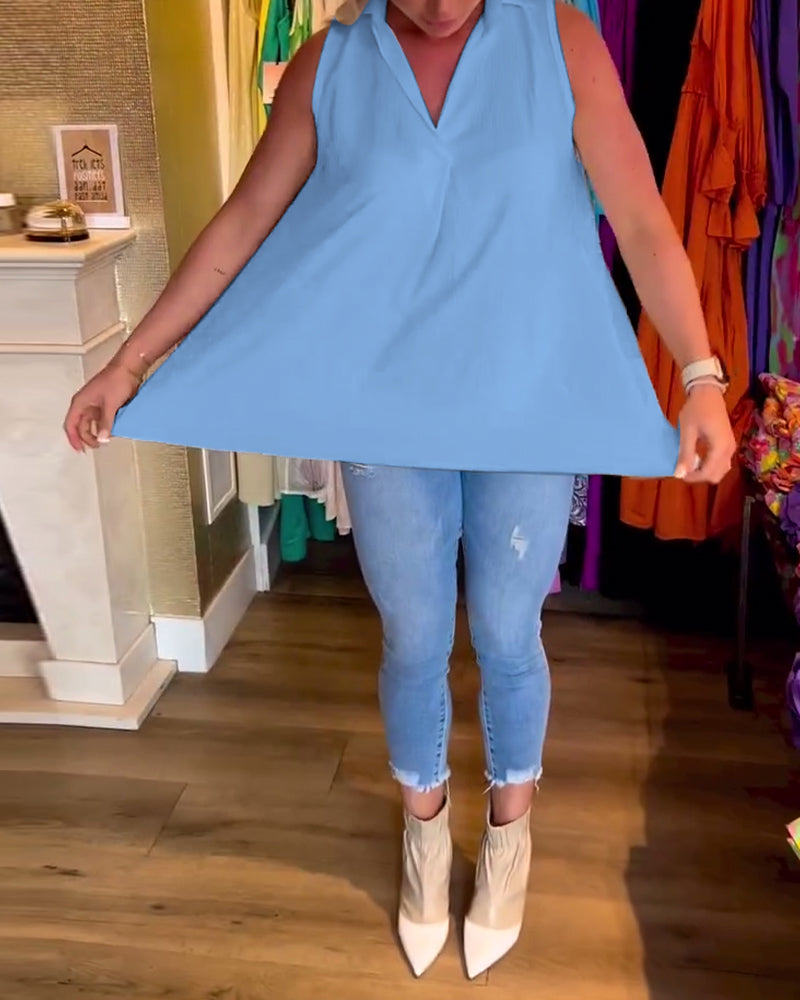 Anke | Off-shoulder bluse med flæser og revers