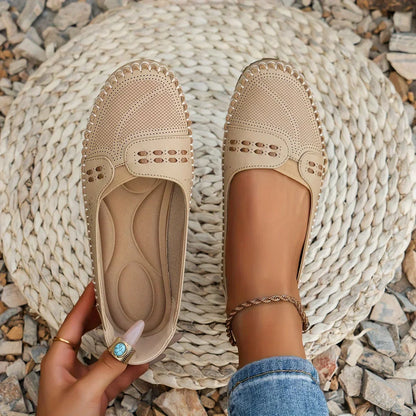 Dorte | Loafers med Slip-on og Blød Sål