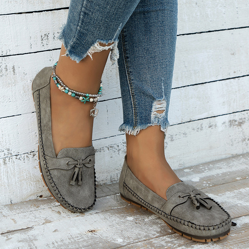 Rosa | Loafers med Kvast