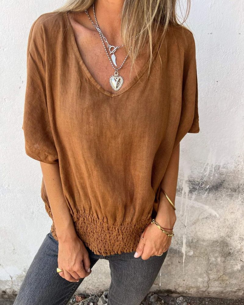 Karine | Løs bluse